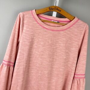 Yarn & Sea Shirt Top Blouse Womens M Pink Balloon Sleeve Coquette Soft Girl